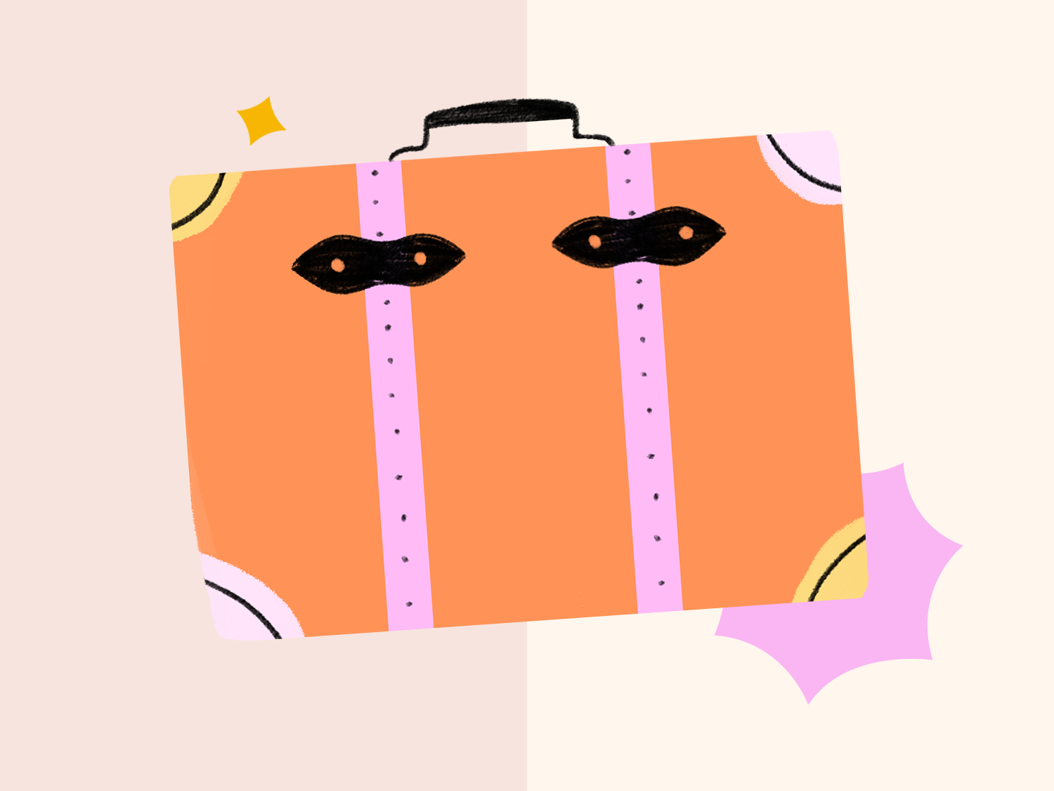 Suitcase illustration