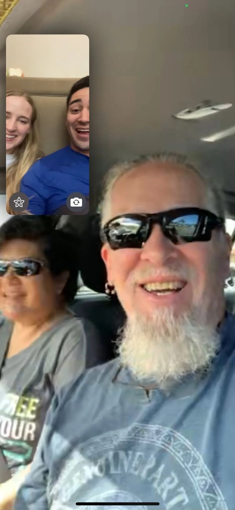 Mike's Parents finding out the news!