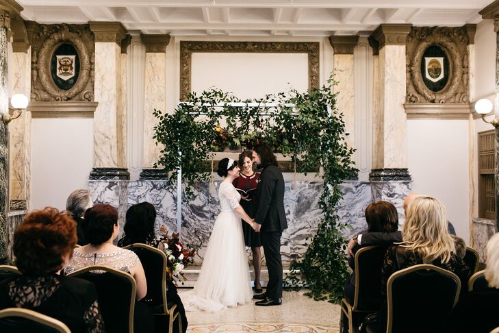 Bohemian Ceremony At Belle Isle Casino In Detroit Michigan