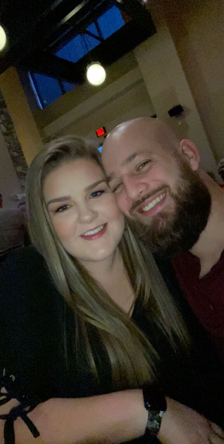 Kyle makes lots of trips down to Columbus to see Brittany during the fall semester.