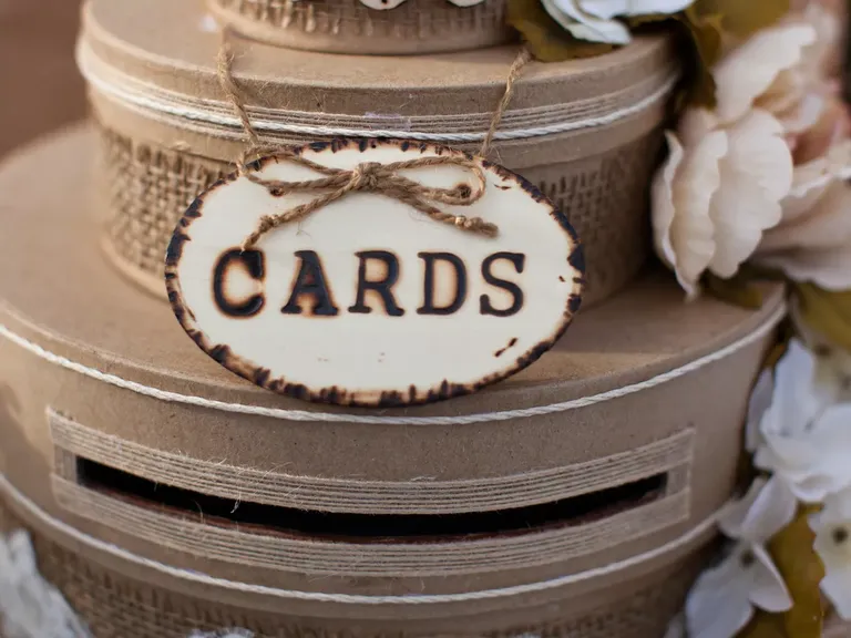 Rustic Wedding Card Box