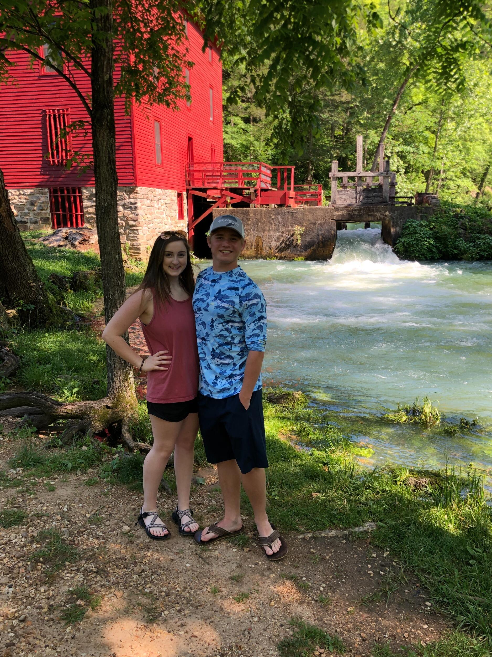 Ally Springs! The exact spot Trenton proposed! 