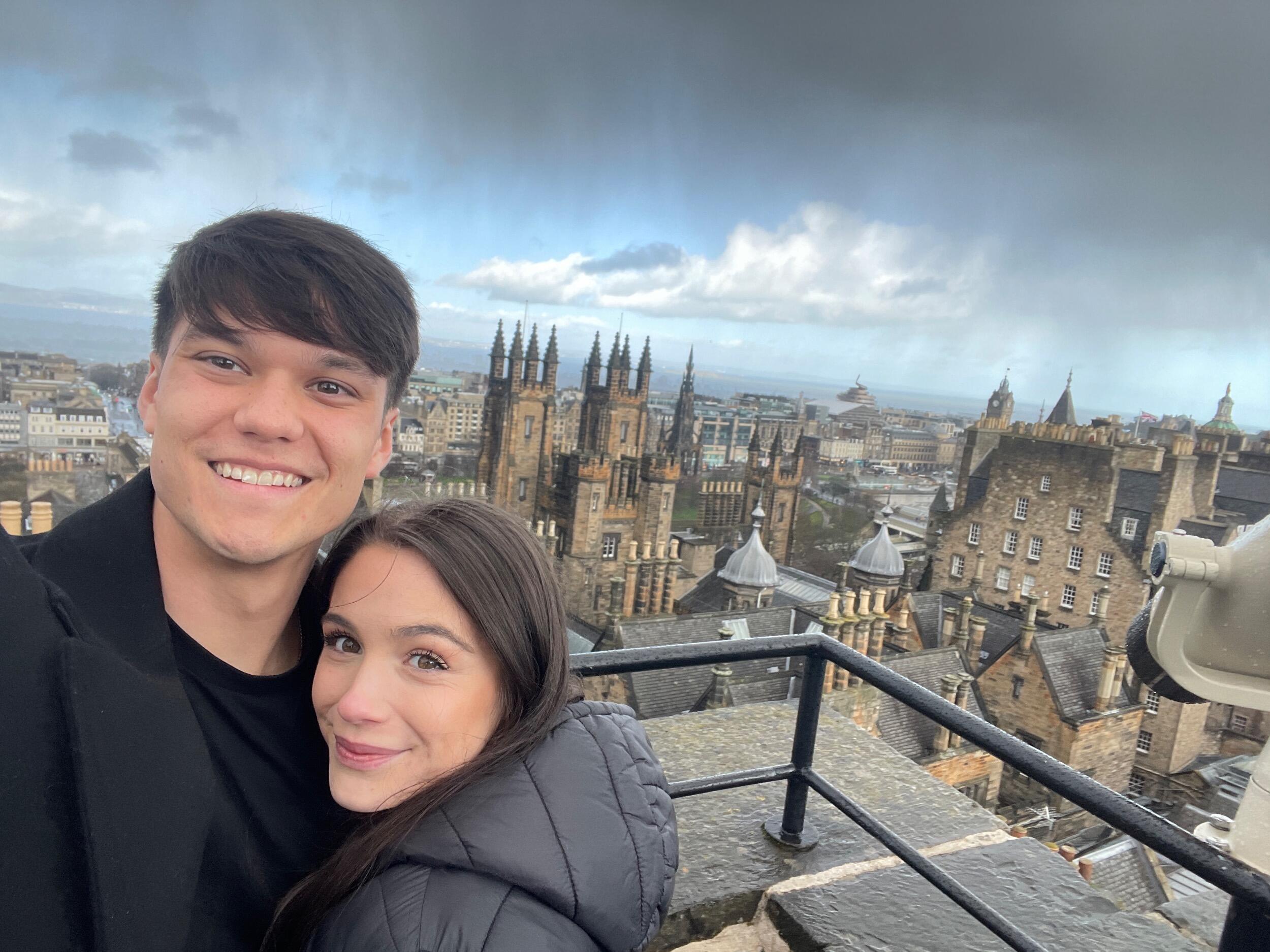 Edinburgh, Scotland-
Got humbled by the fact that we are no longer 21 years old. Realized we might enjoy night in more.