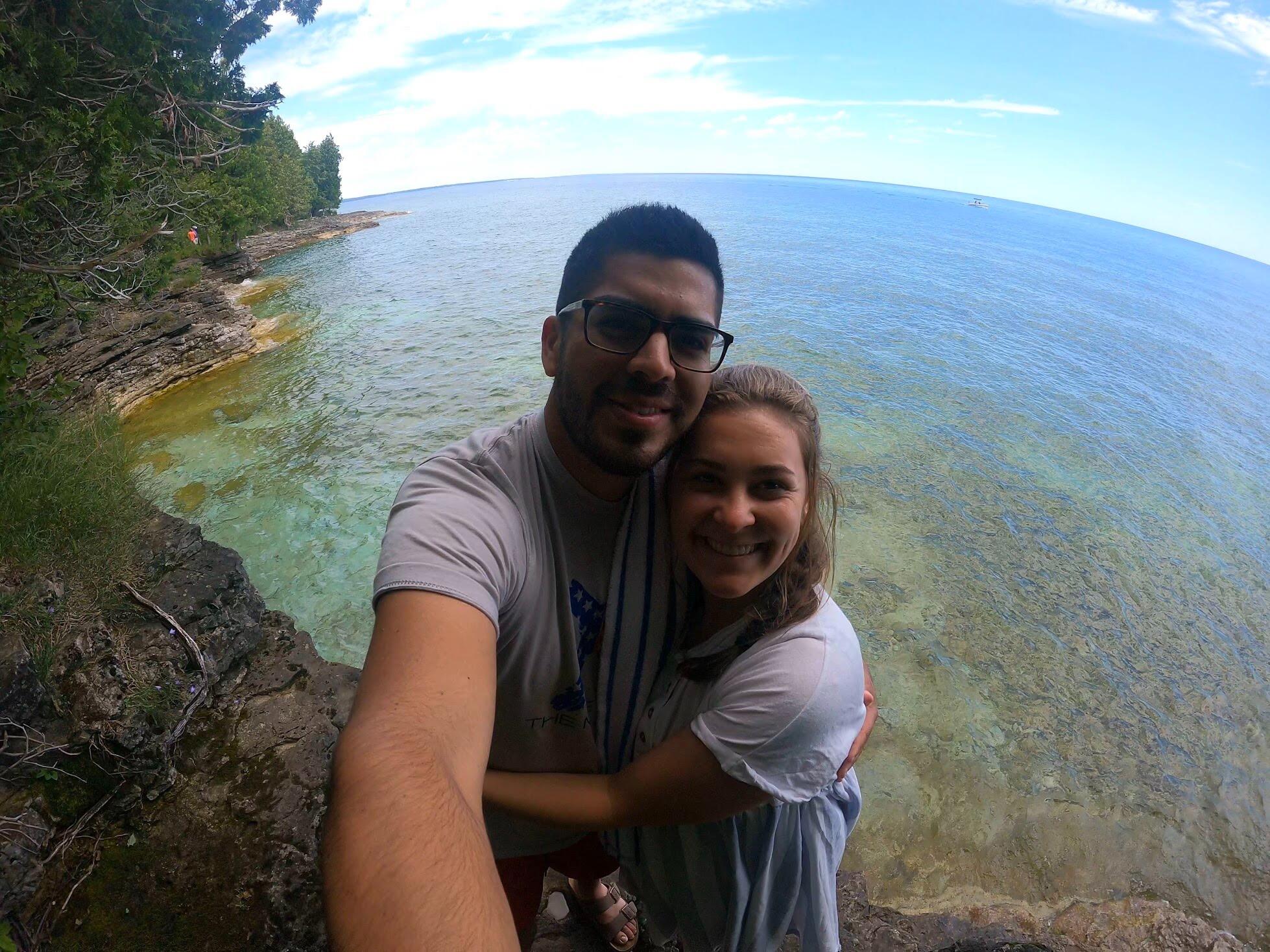 At the end of summer, Ashley got the opportunity to show Johnny Door County, WI for the first time! He loved Door County!😁