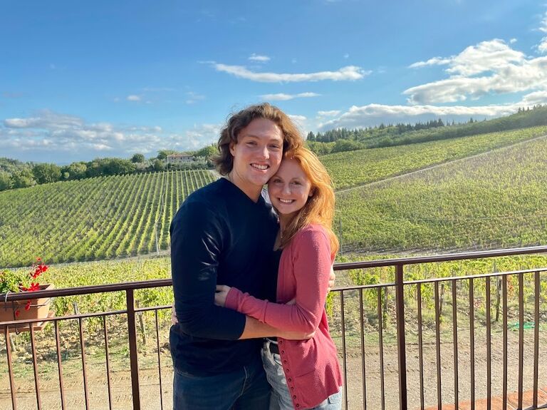 After our first summer long distance, we decided we still kind of liked each other, and we hopped on a plane for our semester abroad! We spent the fall of 2021 in Italy where we enjoyed wine, friends, food, and more wine. I think I summed the semester up eloquently.