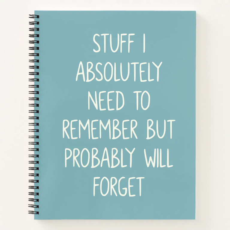 funny notebook gift for the best wedding present