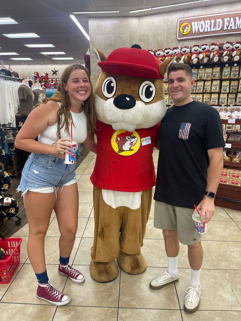 First time at buc-ee’s🙌🏻
