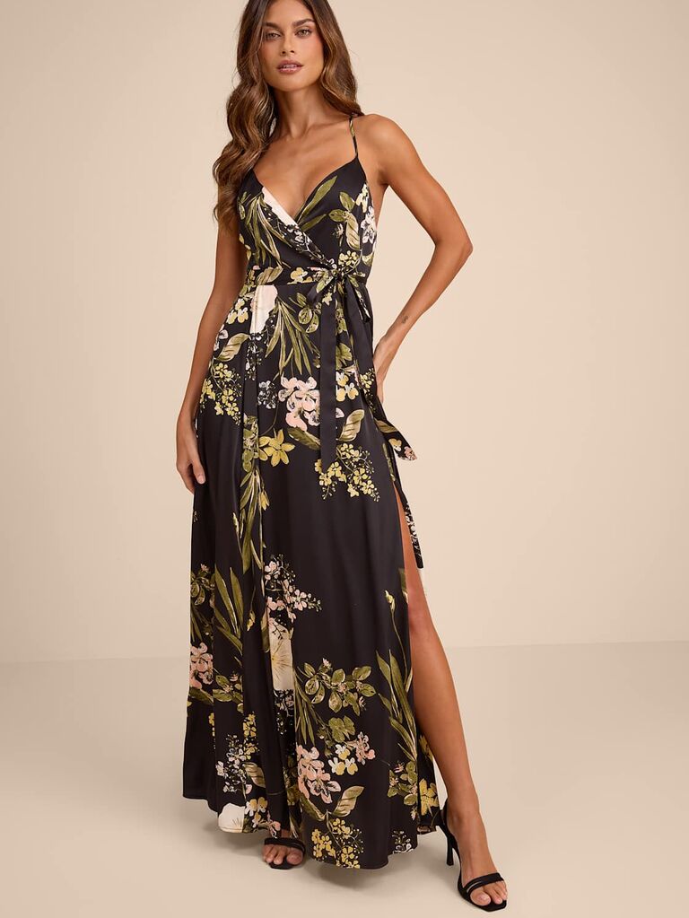 navy blue dress for baby girl Winter Wedding Guest Dresses - Winter Wedding Outfits main image 0