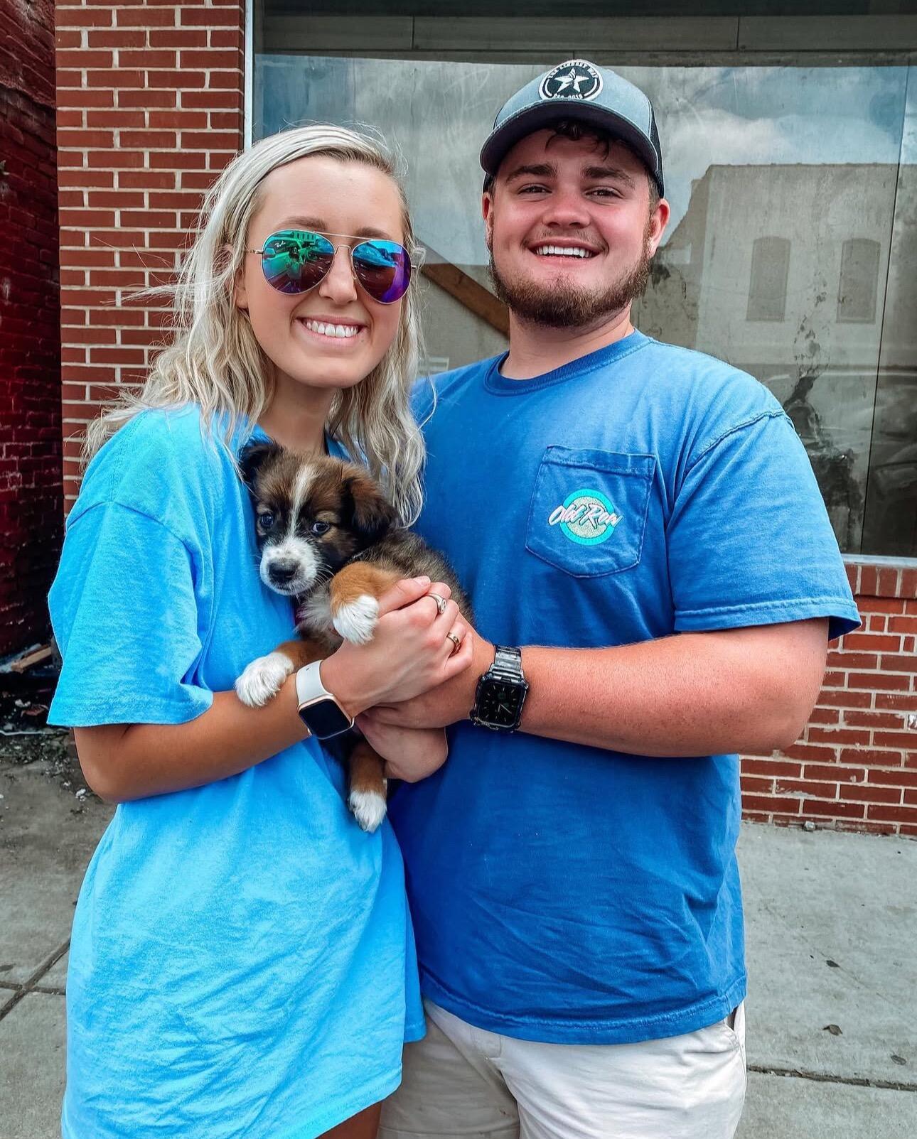 Bought our first puppy together 