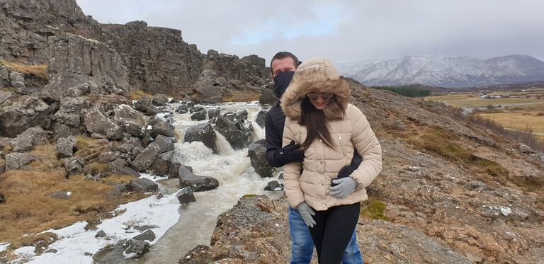 First trip together to Iceland