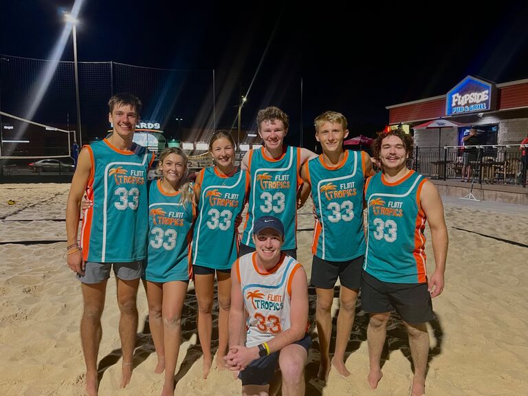 Beach volleyball champs!! 