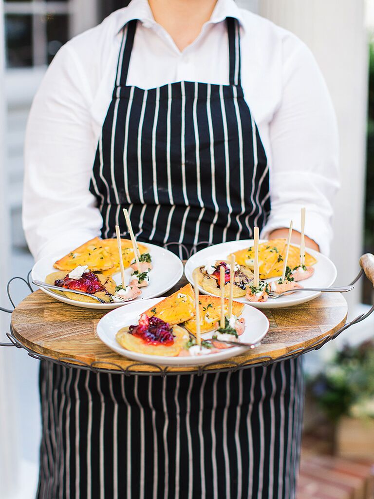 Pomysł na menu inspirowane Świętem Dziękczynienia.inspirowany pomysł na menu dla entree z przyjęcia weselnego