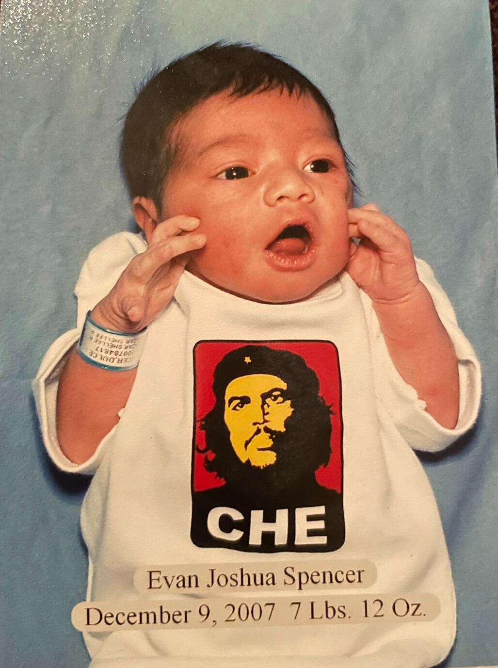 Our son came into our lives.