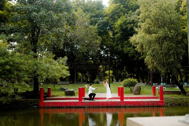 On July 02, 2024, eight years after they became a couple, they returned to the exact place where it all began. There, he asked her to marry him, and she said yes!