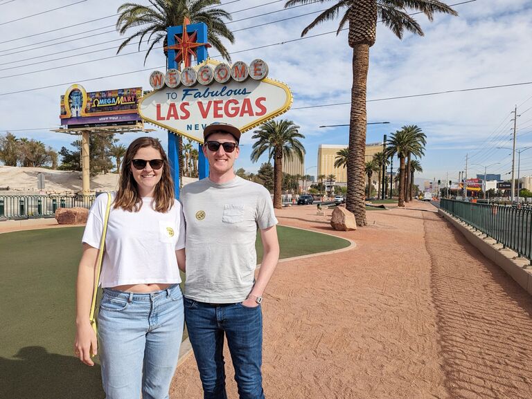 As non-gamblers, both of our minds were blown on this trip- Caire's because of the insane magic shows and Zane's because of the amazing food.