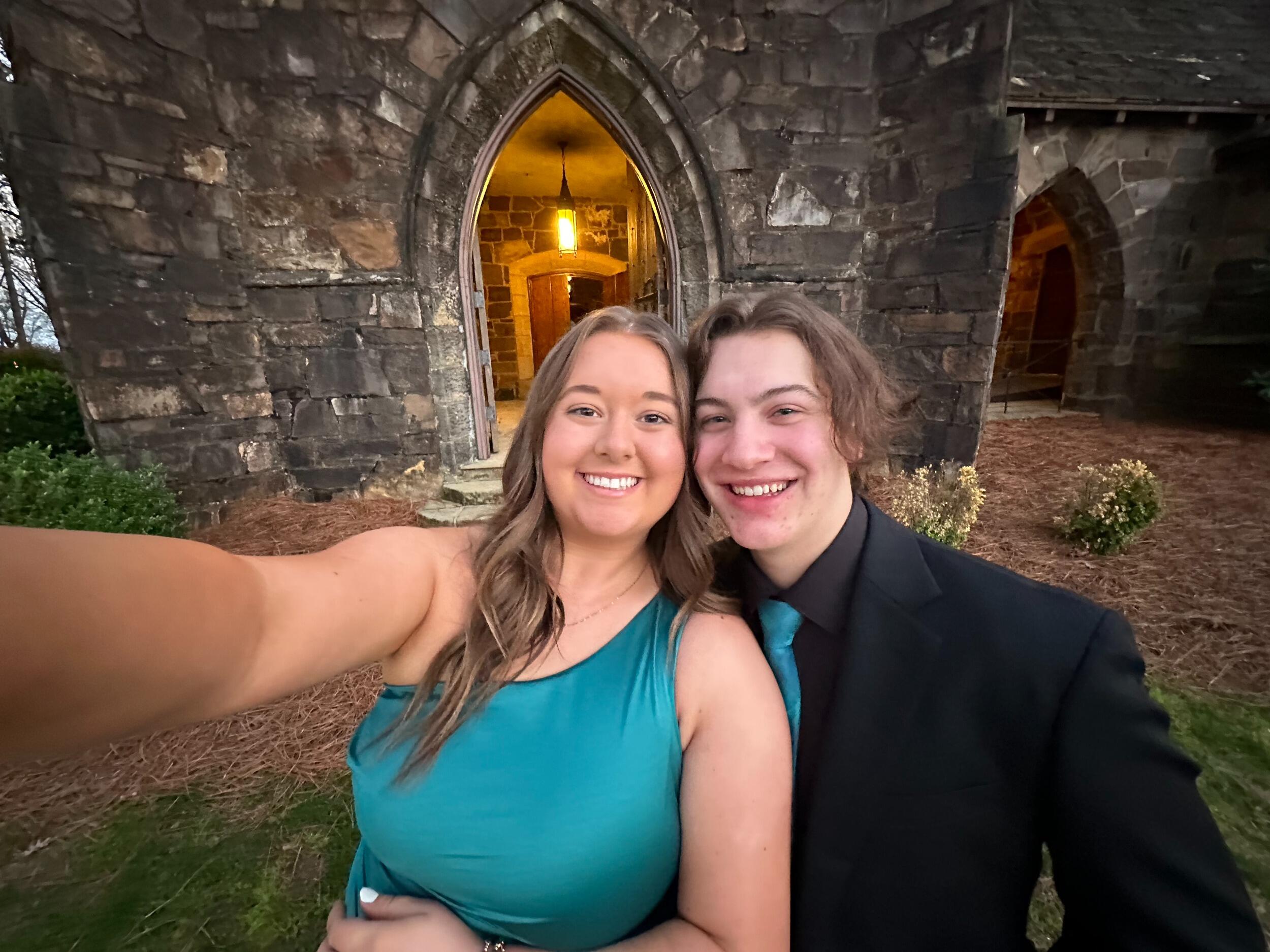 Us at Berry's formal! 