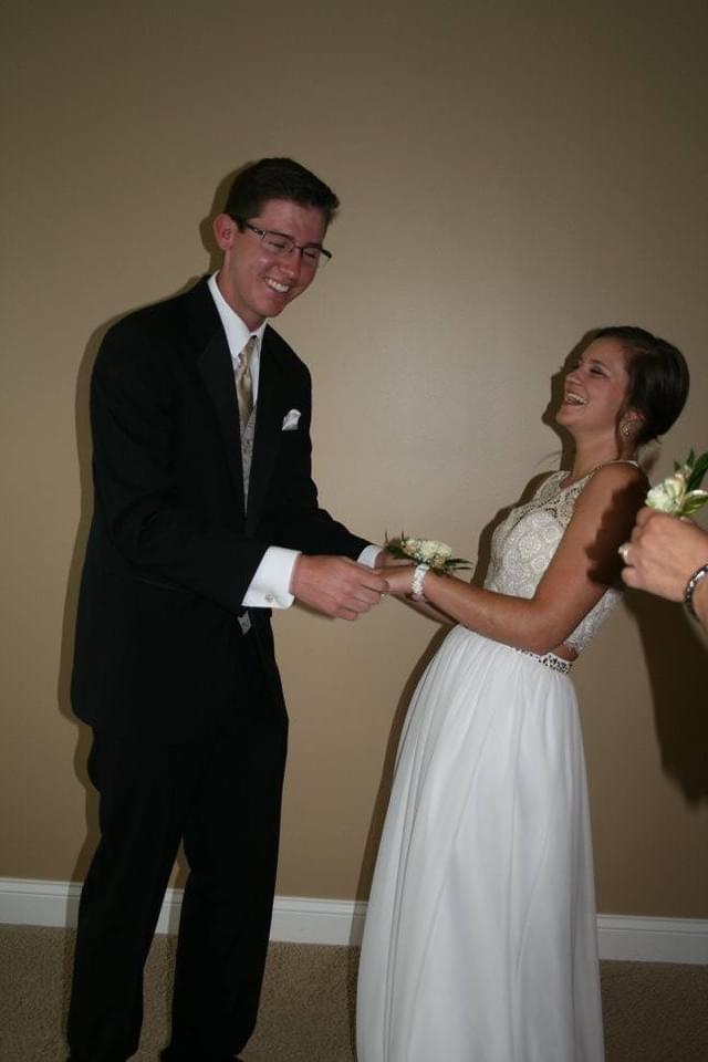 Prom as “just friends” 
