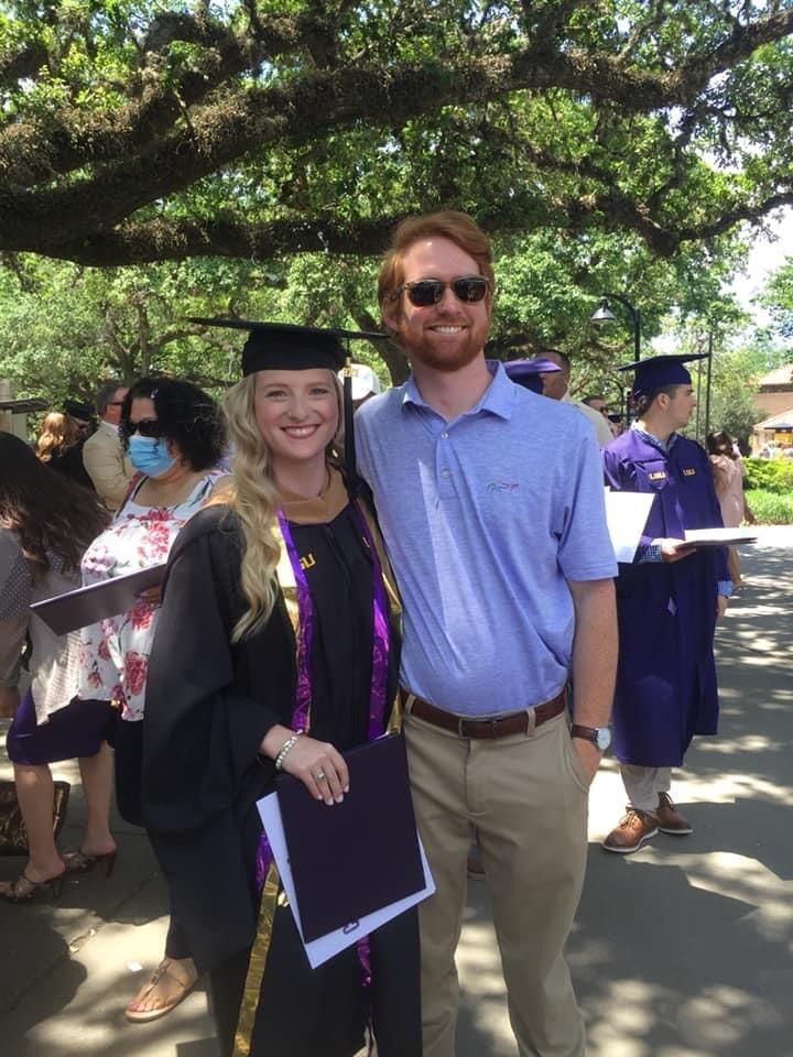Kay-Lynn graduated with her Master's and packed up to head for Patrick and Roxy in Texas.