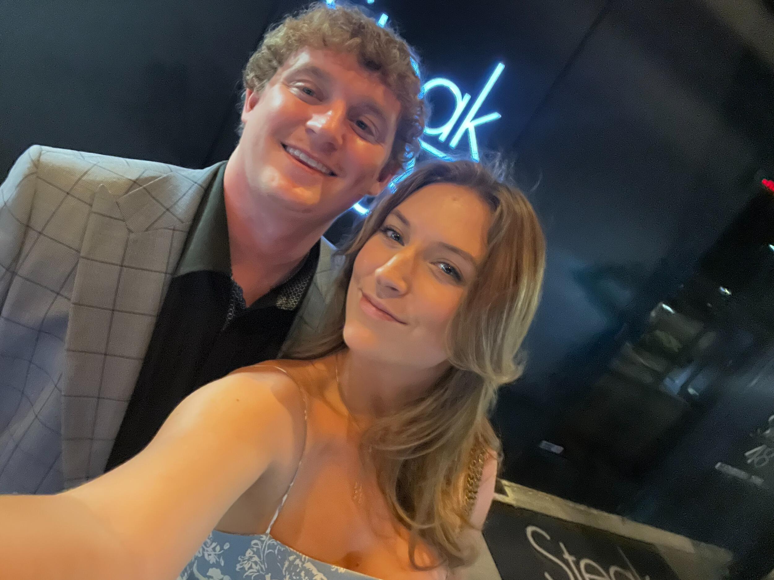 2 year anniversary at our favorite fancy Houston restaurant Steak 48 :)
