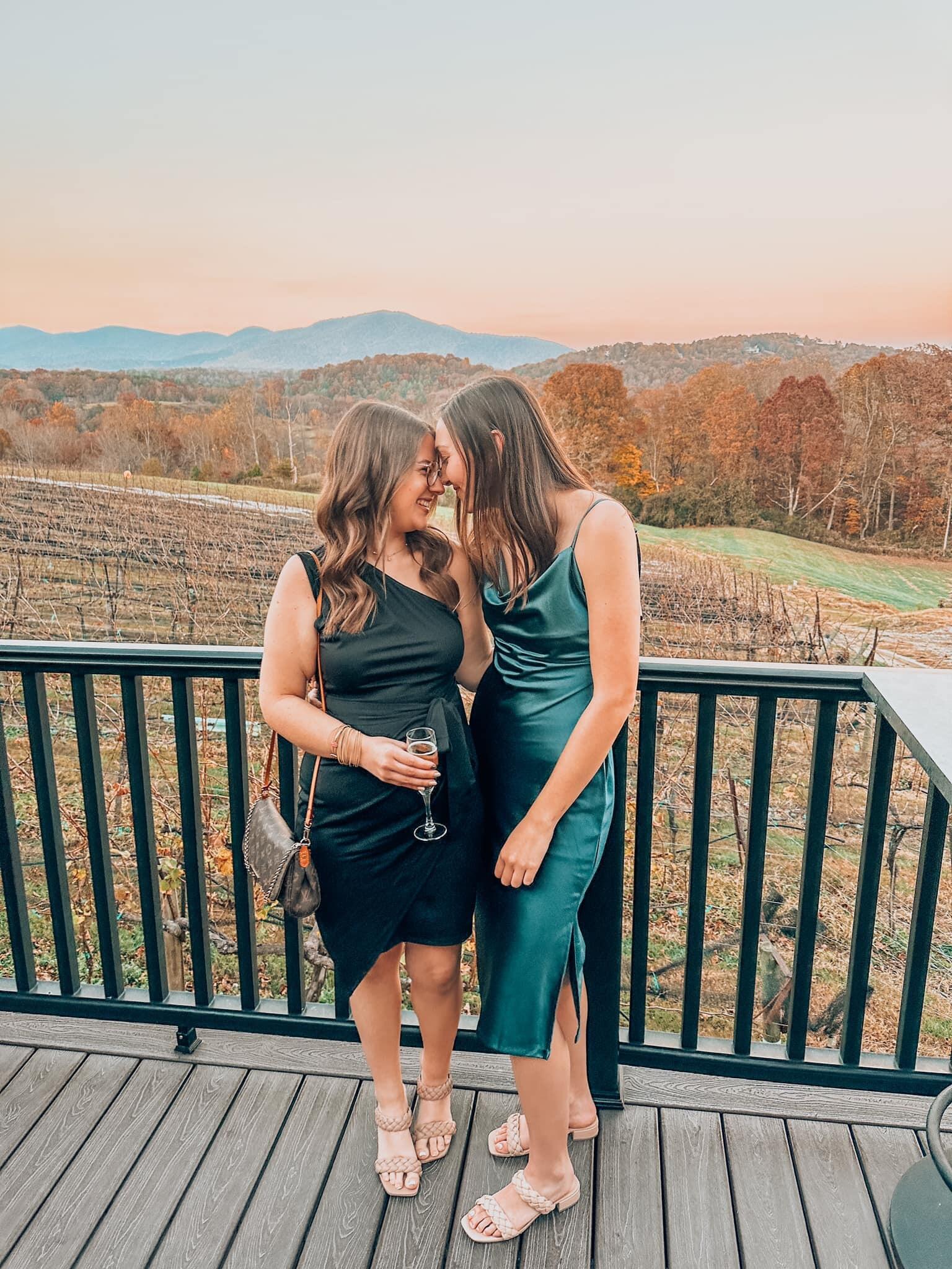 We went to so many weddings.