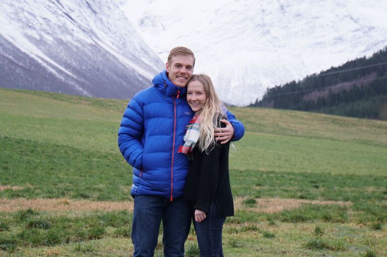 The beautiful Norwegian fjords