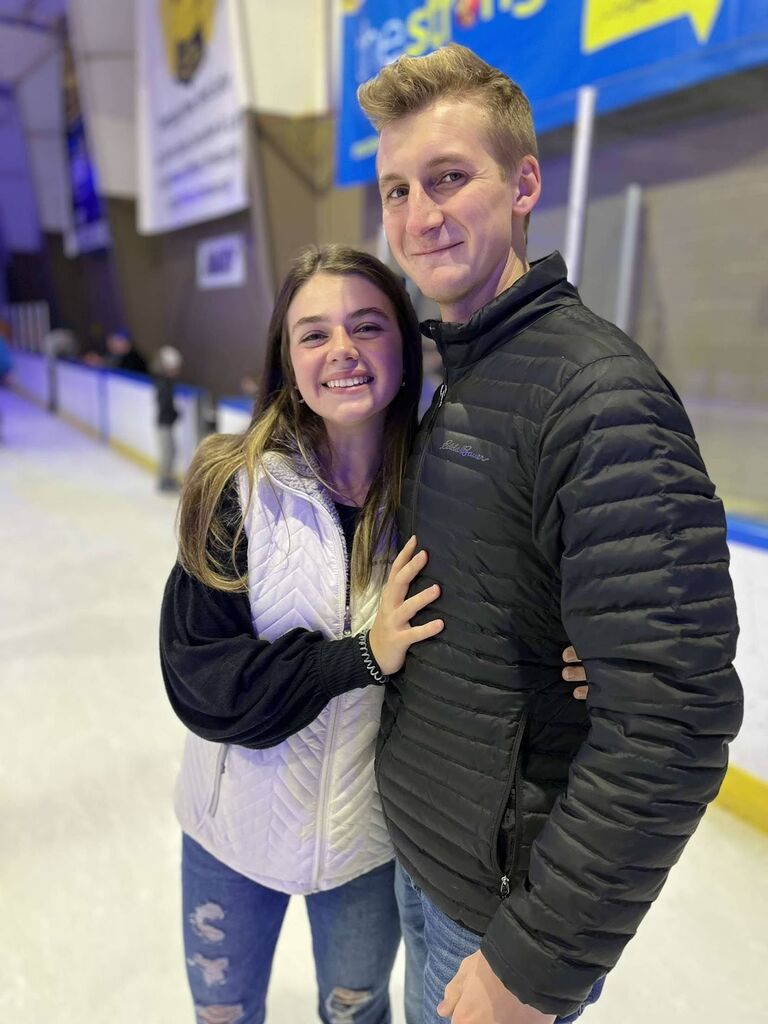 Celebrating Codey's 21st Birthday at Bill Grey's Ice Rink