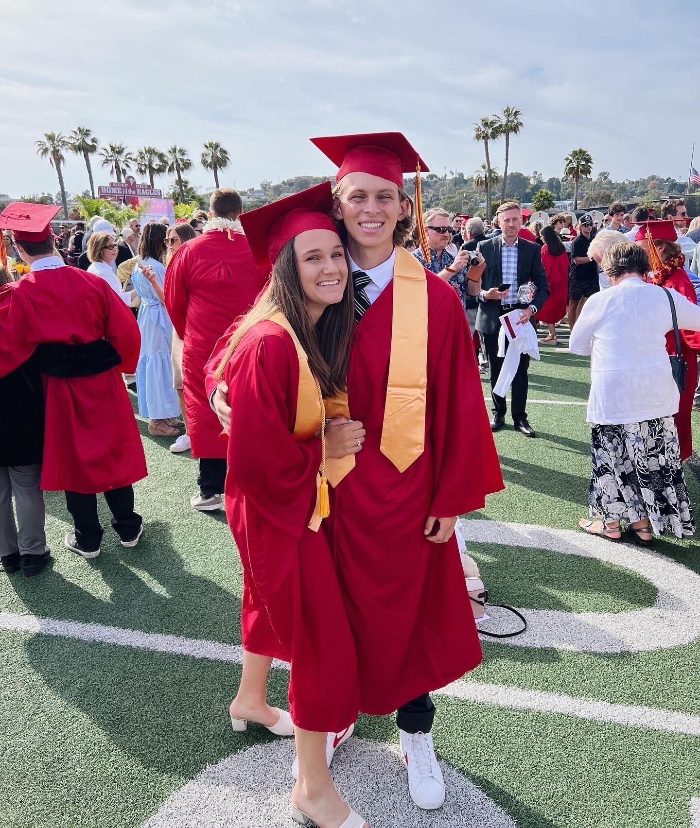 They graduated from Santa Fe Christian High School and both committed to Baylor University in Waco, Texas. 