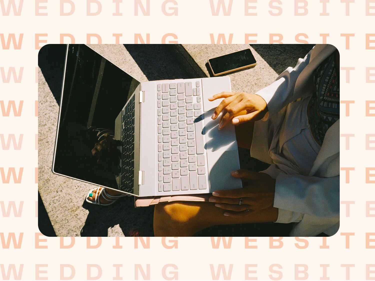 Person using laptop