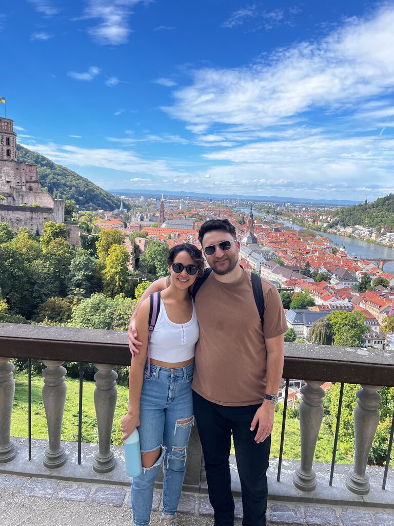 Visiting our friend in Germany.
Heidelburg, Germany
