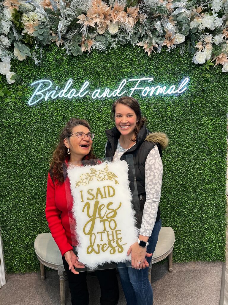 Found the dress of my dreams! I tell Ben, probably monthly, that he better cry when he sees me in it