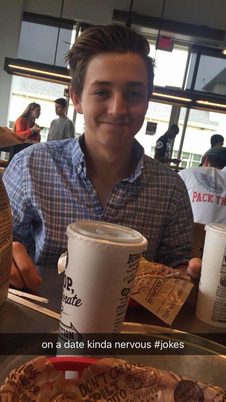 First date @Chipotle! 