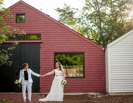 Barn wedding venue in Sturbridge, Massachusetts.