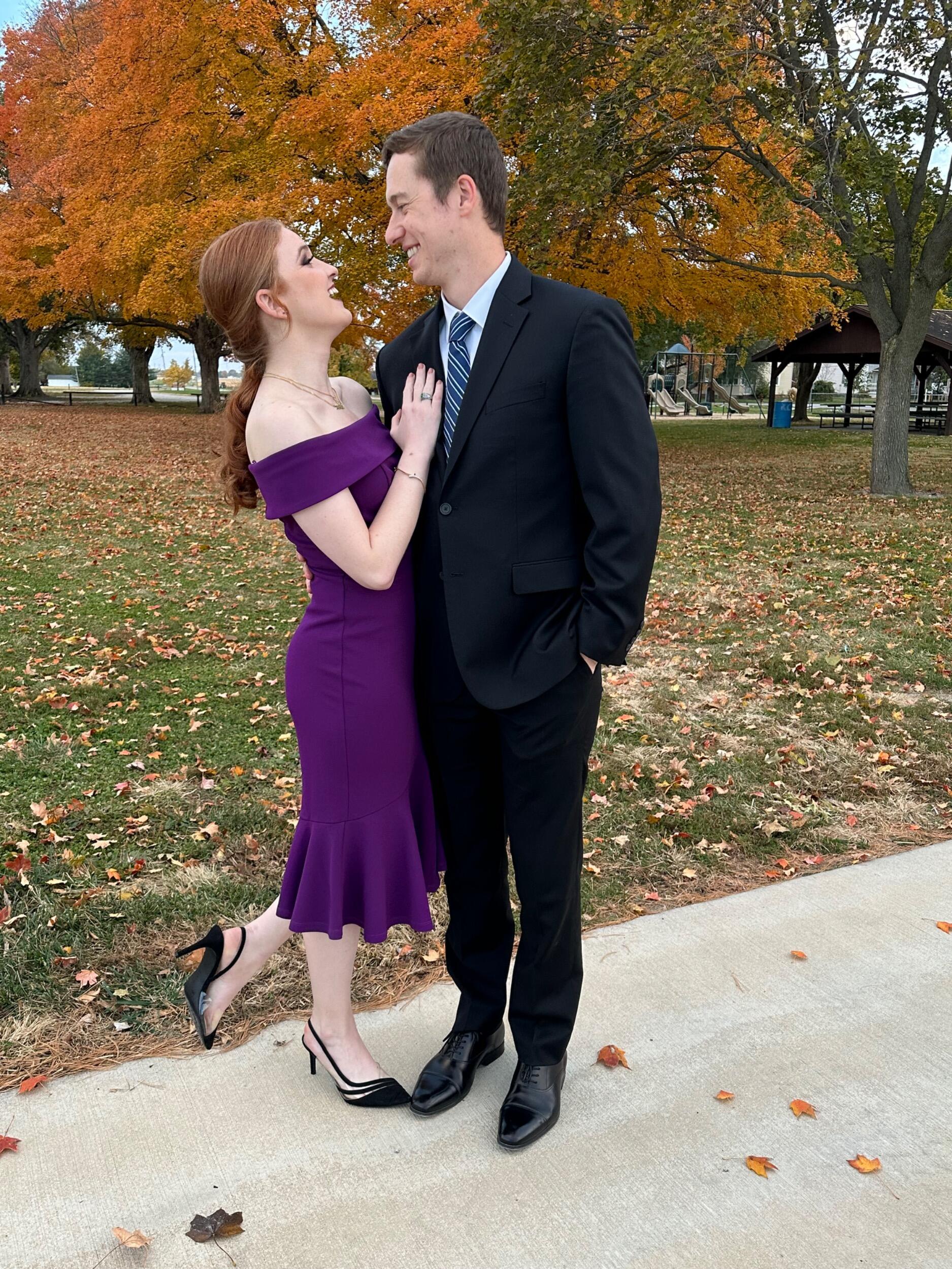 Officially boyfriend and girlfriend & officially attending weddings together. 

📍Illinois 
