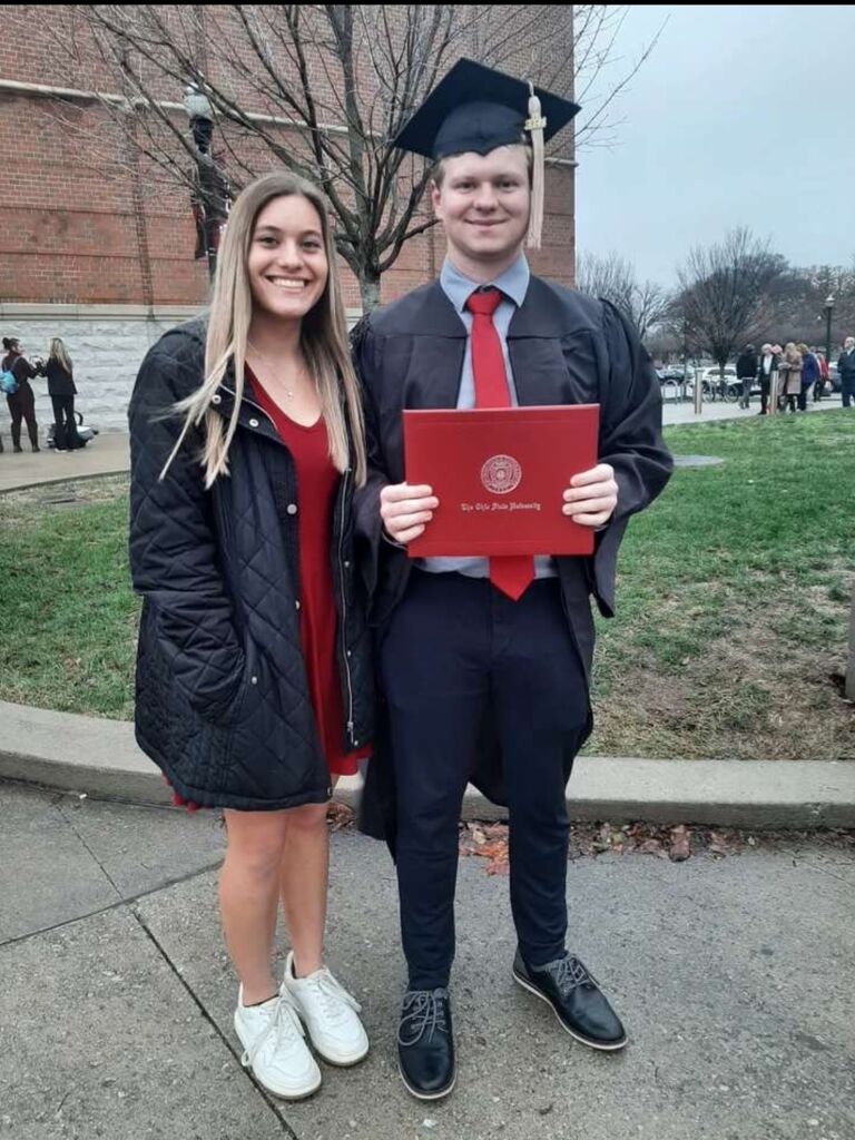 Jarod's college graduation