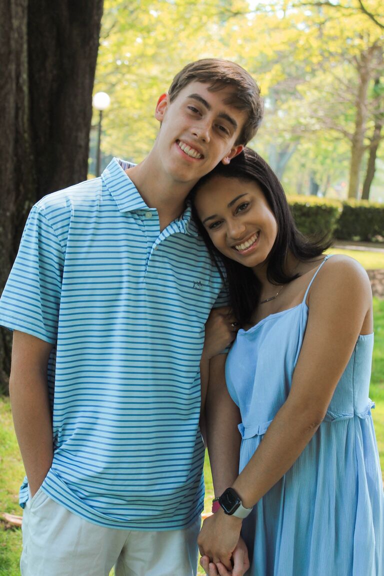 First photoshoot together
