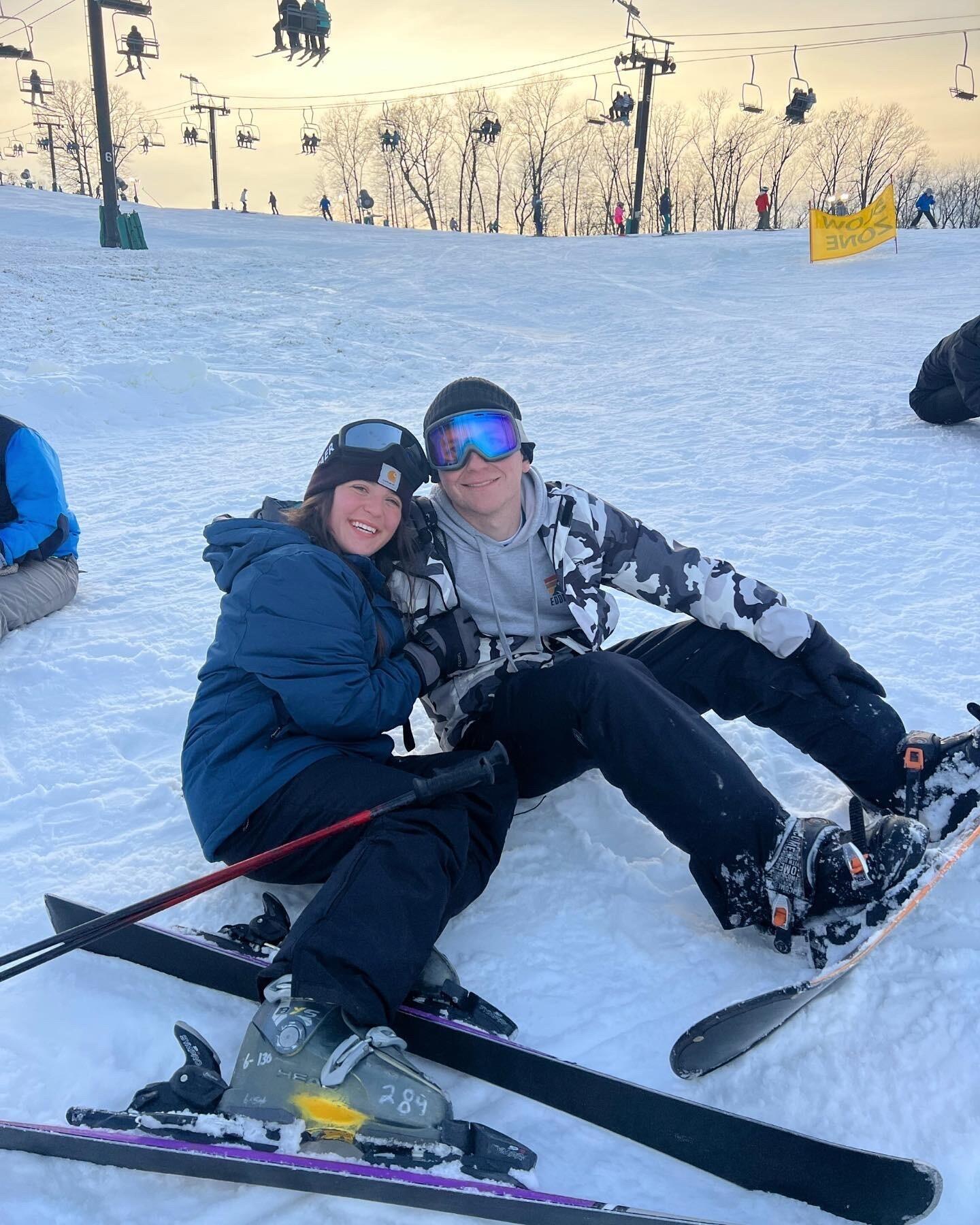 Second ski trip together with Gabby’s sisters!