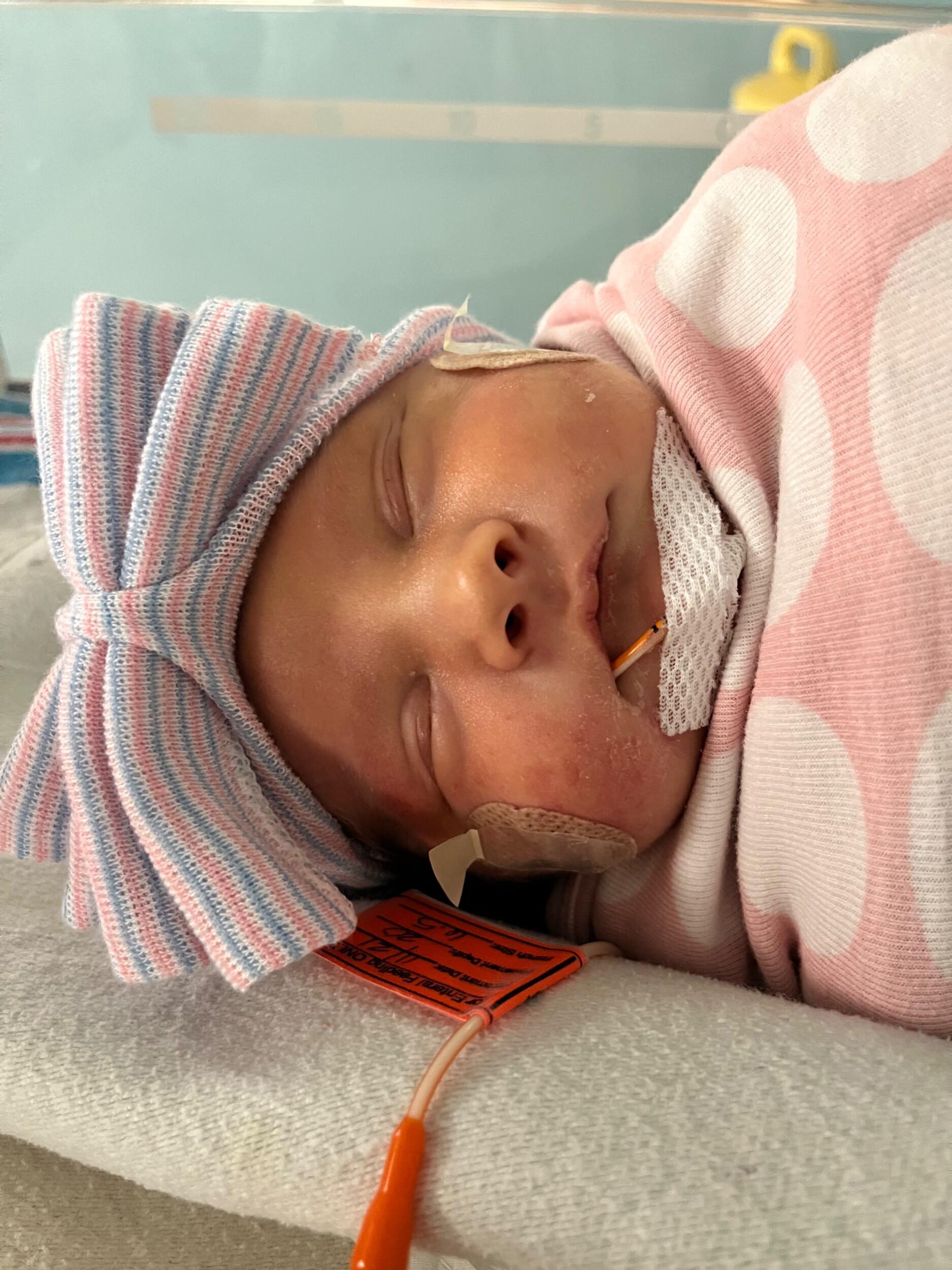 The day we met our daughter, Colbie Jean. 