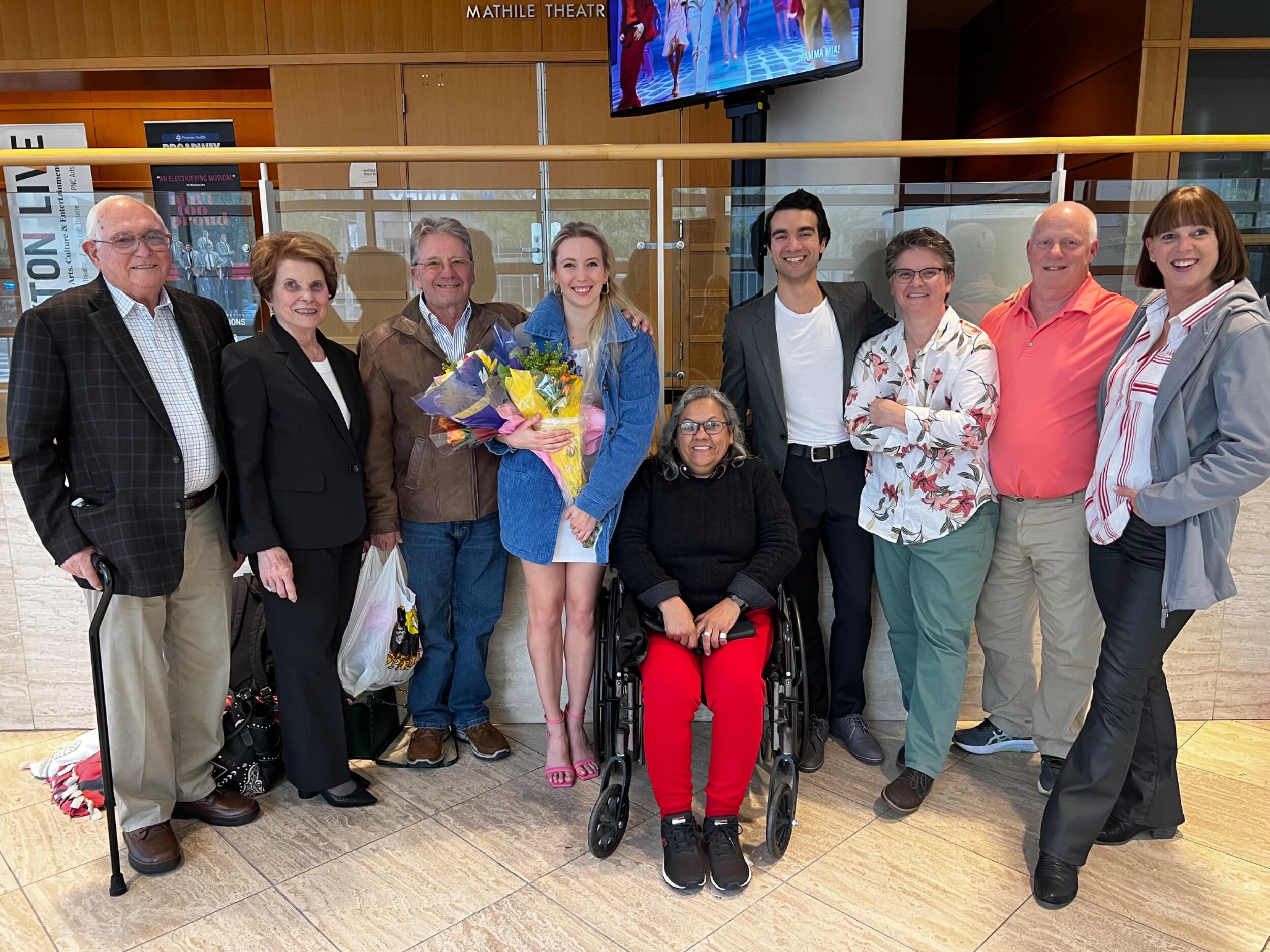 Sooo many of our family came to support us in what was Samantha’s last performance as a professional ballet dancer, and our last show together
