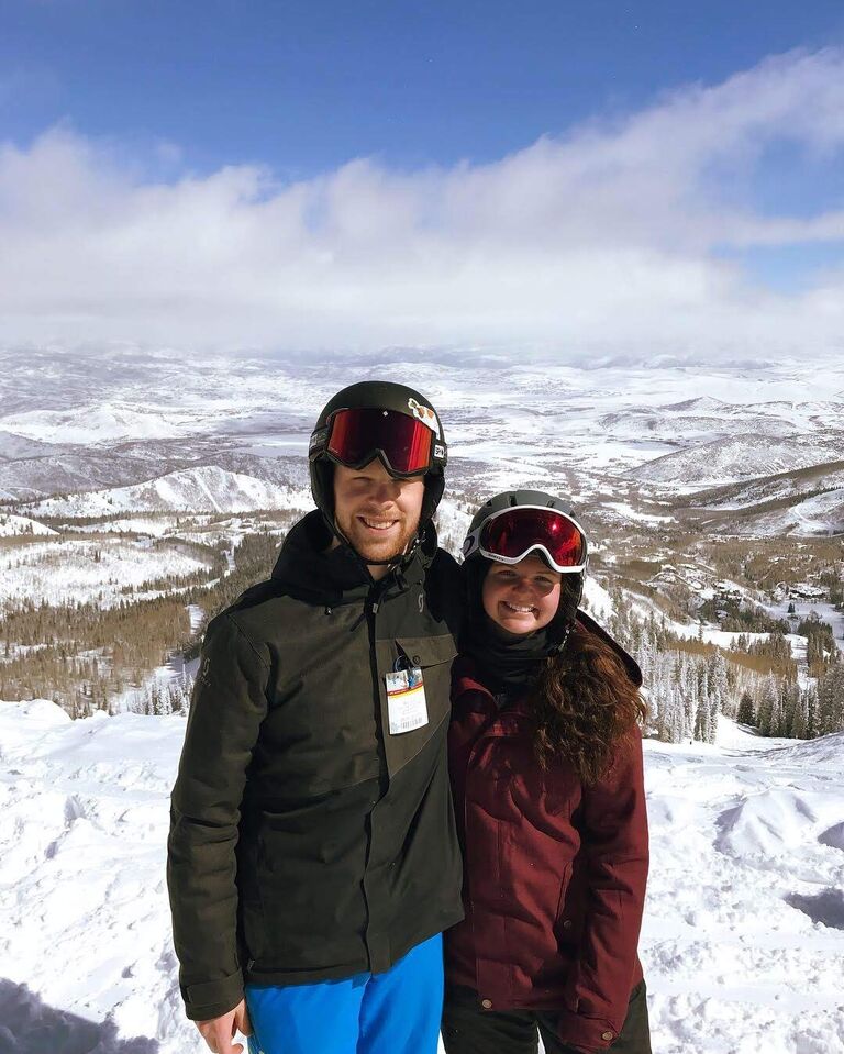Bri & Wouter met at Penn State through Ski Club. They got to know each other on different ski trips and sketchy tree runs.