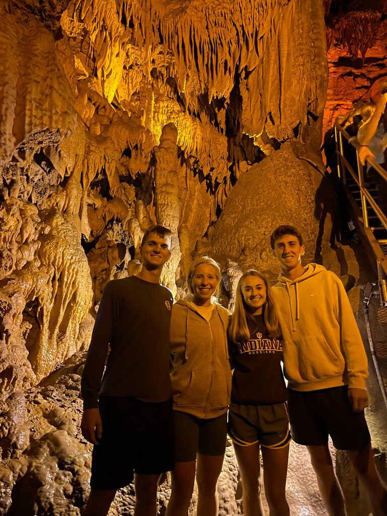 After 2 months of building our relationship a part from each other, we began dating shortly after reuniting. Jenna and Kenny conveniently took the leftover lunch back to the car to give Steve and I the opportunity to talk, and between tours at Mammoth Cave, Steve finally asked me to be his girlfriend. 