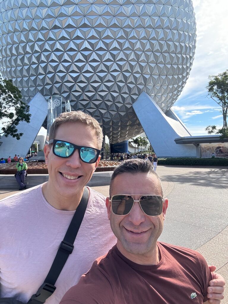 Thanksgiving in Disney World with Alex's family