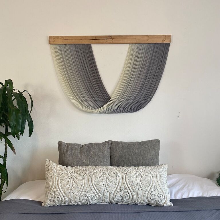 Wool wall hanging anniversary gift