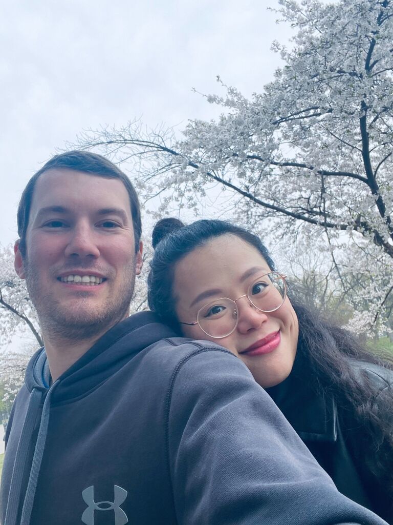 The next spring, we finally got to view the cherry blossoms at High Park together, fulfilling our original plan and creating an unforgettable memory. It felt like a beautiful circle completing itself, from our first plans to this moment under the blossoms.