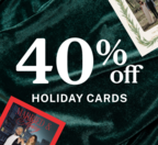 Save on custom holiday cards