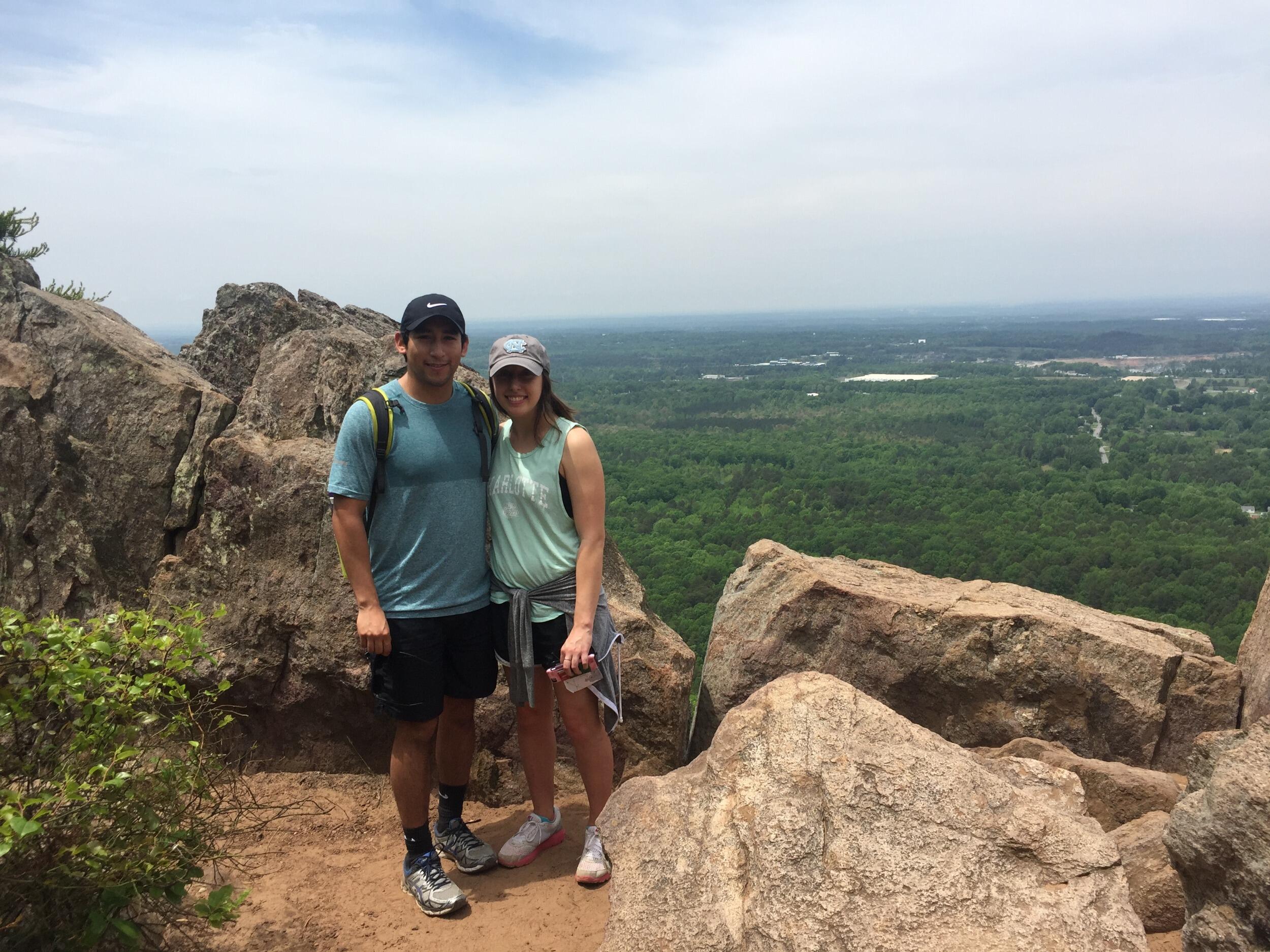 Hiking Crowder's Mountain