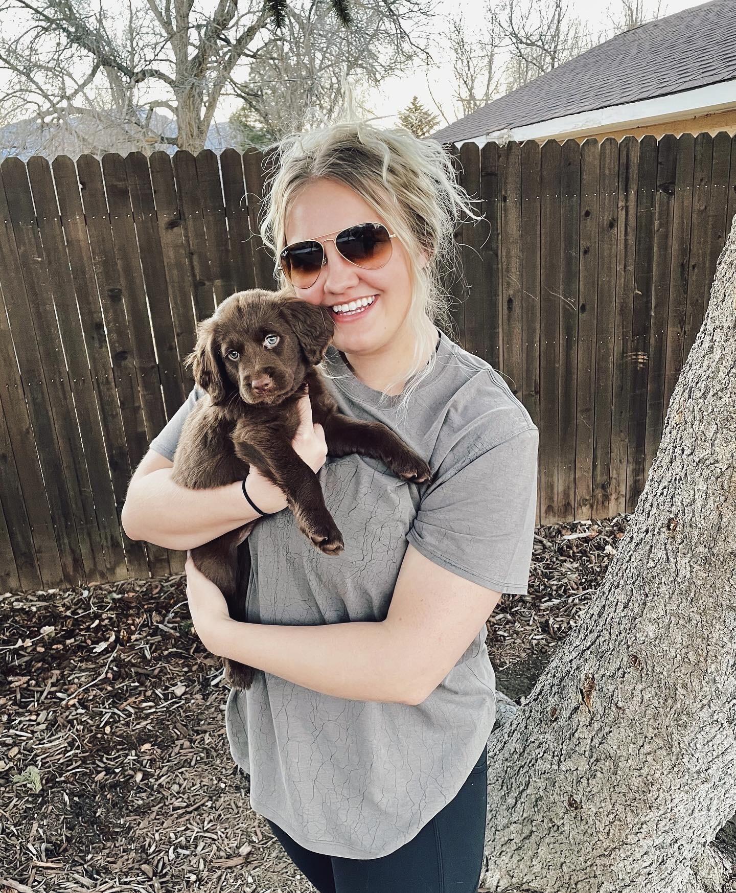 Bailey and Tyler got a puppy named Willow, who has been the best dog they could have ever wished for.