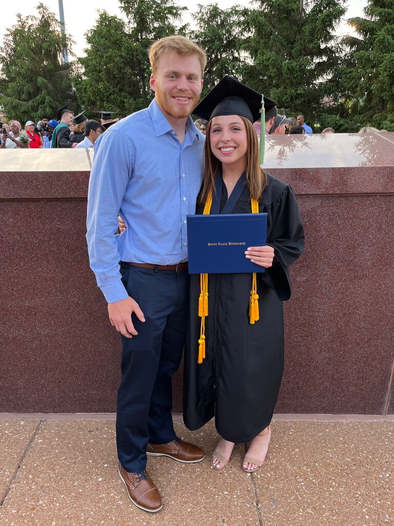 Andi's first graduation