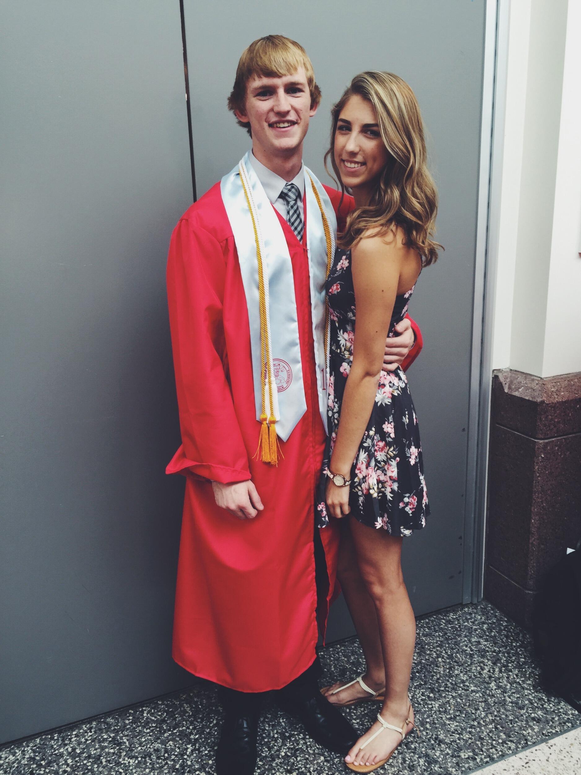 Drew graduated high school & headed off to college at USD while Regan finished her senior year of high school. 