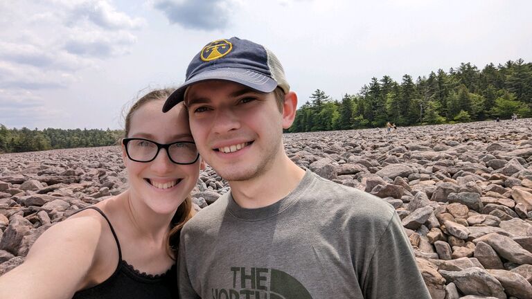 Of course we have to stop at cool geology locations!
