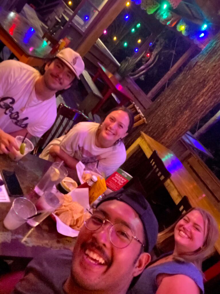 As many of you know, the two of us had actually gone to middle and high school together. We would pass each other in the hall, smile and wave, but our relationship never reached beyond that. It wasn’t until 2023 when we both graduated college and ran into one another at two rivers (coffee shop) over the summer that our friendship and relationship began. There was one time in particular where both of us went to study (Megan was studying the menu for La Cosecha lol and Josh for his nursing boards) where we ended up talking for over two hours about God, music, travel, and all of our favorite things. It was this run in that left both of us wanting more time with one another. 
